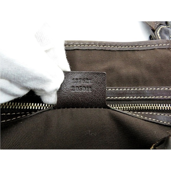 Gucci Beige and Brown Shoulder Bag - Picture 14 of 16